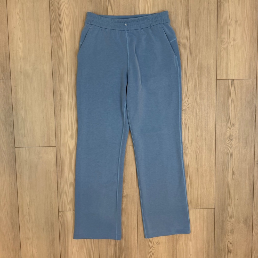 Lululemon Softstreme High-Rise Pant Blue Straight Leg LW5EGTS Size 8